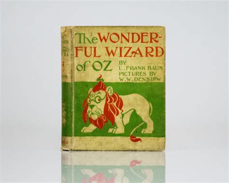 The Wonderful Wizard Of Oz L Frank Baum First Edition Rare
