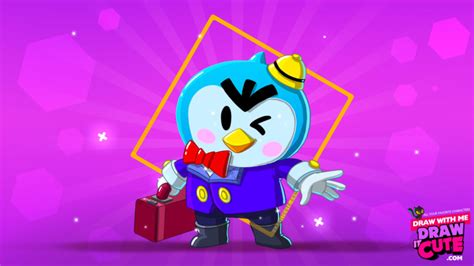 P and new game mode hot zone (ios, android)brawl. Mr.P | Brawl Stars wallpaper - Draw it cute #brawlstars # ...