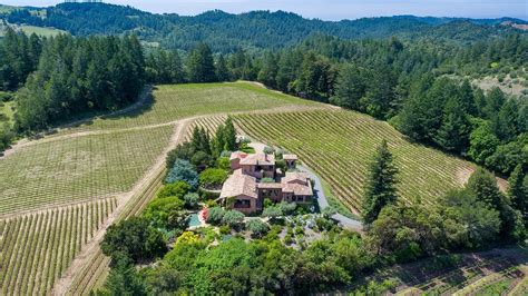 Stunning Hilltop Tuscan Villa Is One Of Napa Valleys Most Prized