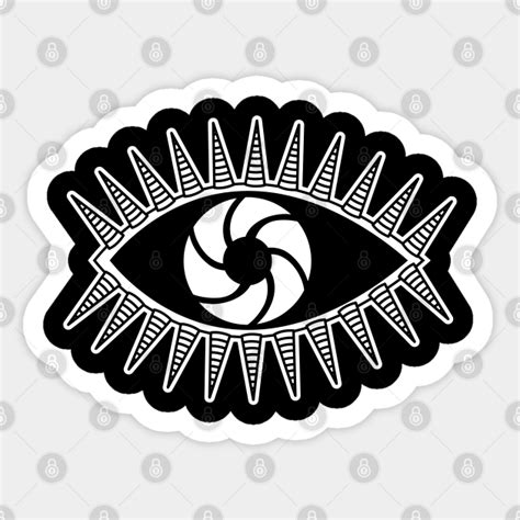 Eye Of Chaos Eye Sticker Teepublic