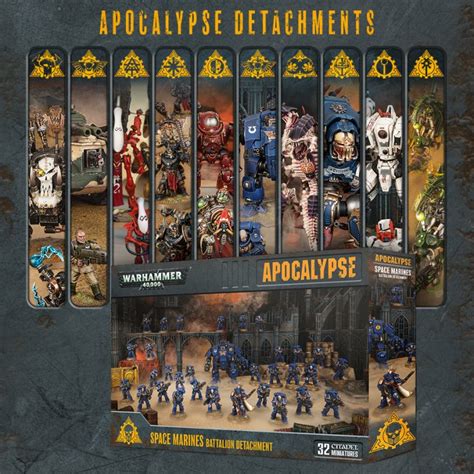 New Warhammer 40k Apocalypse Detachments Tates Gaming Satellite