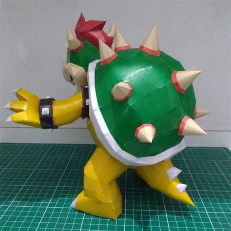 Titan Papercraft Bowser Koopa Papercraft