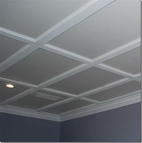 Here is my diy coffered ceiling ready for my new light fixture. DesignTies: Ottawa interior decorator: Easy as A-B-C home ...