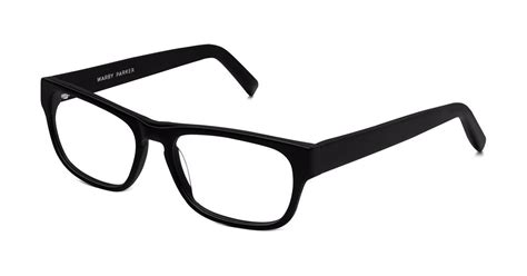 roosevelt eyeglasses in jet black matte warby parker