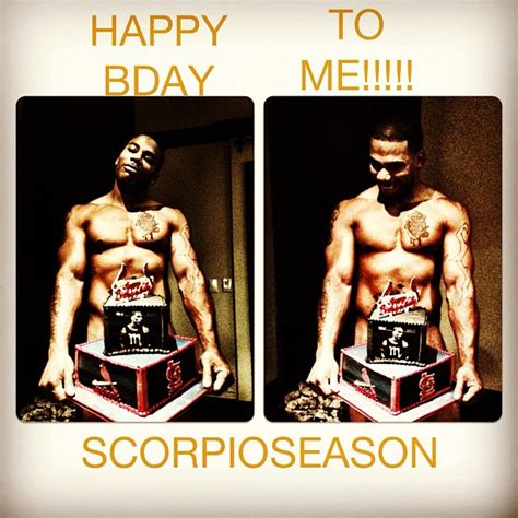 Nelly Gets Naked For Scorpio Season Birthday Freddyo