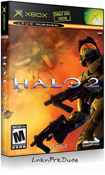 Halo 2 Xbox Box Art Cover By Lnknprkdude