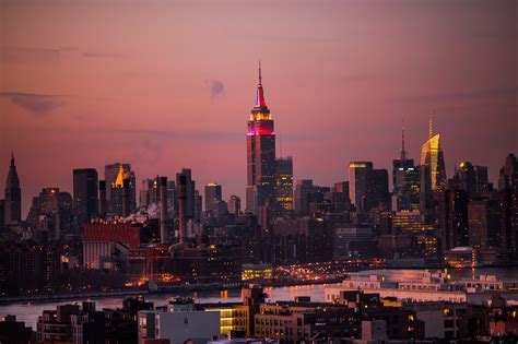 New York Empire City Building 5k Hd World 4k Wallpapers