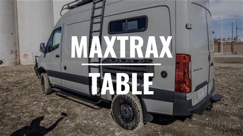 Rossmonster Maxtrax Table Youtube