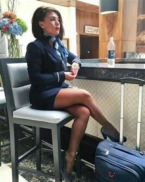 Pin On Sexy Stewardess Leggs