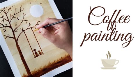 Tried Coffee Paintingeasy Coffee Painting For Beginnersbasic Coffee
