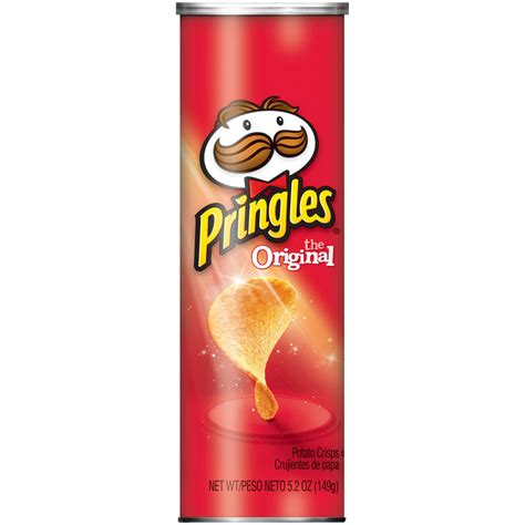 Buy Pringles Potato Crisps Original Flavored Snacks 526oz Online