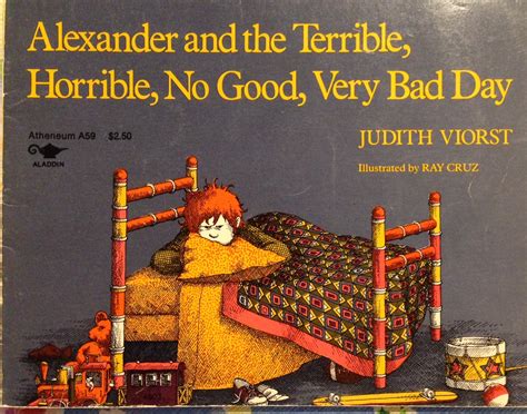 Esl Book Club Alexander And The Terrible Horrible No Good Very Bad
