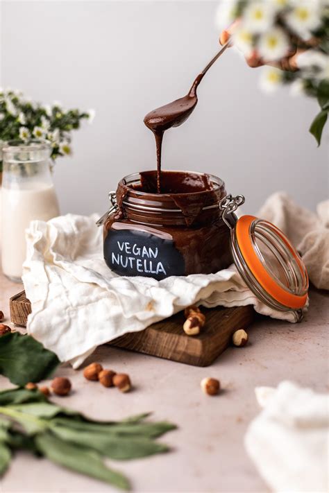 Quick And Easy 4 Ingredient Vegan Nutella Recipe The Banana Diaries