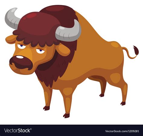 Bull Royalty Free Vector Image Vectorstock