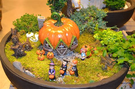 Pin By Lisa Barker On Miniature Fairy Gardens Halloween Fairy Garden