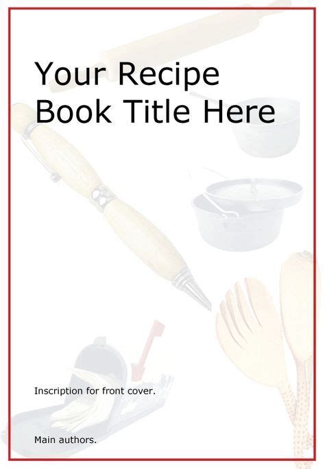 Free Printable Kids Cookbook This Template Is Available In Full Page