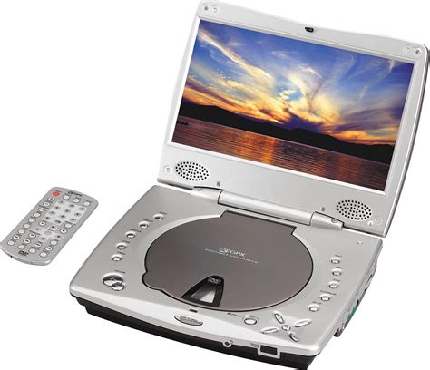 Gpx Portable Dvd Player With 8 In Lcd And Slim Remote Control Tvs
