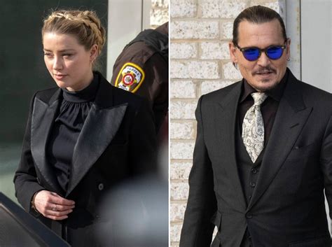 Are Johnny Depp And Amber Heard Copying Court Outfits See Photo Proof