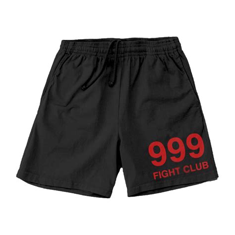 999 Fight Club Shorts Juice Wrld 999 Club