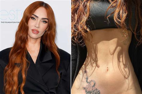 Megan Fox Covers Up Of Hip Tattoo Of Ex Brian Austin Greens Name