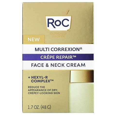 Roc Multi Correxion Crepe Repair Face And Neck Cream 17 Oz 48 G