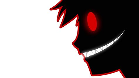 Character Digital Wallpaper Minimalism Red Eyes Anime Boys Hd