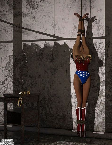 Wonder Woman Strung Up By Thejpeger Wonder Woman Wonder Woman Art Wonder