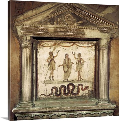 Household Shrine Roman Art Wall Art Canvas Prints Framed Prints