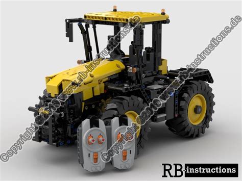 Lego Moc Tractor Fastrac 4000er Series With Rc By Rb Instructions