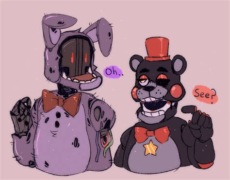 lefty and withered bonnie aem withered bonnie uwu 3 u affectionate pen2858