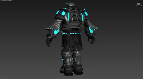 Sci Fi Armor Set 3d Model Cgtrader