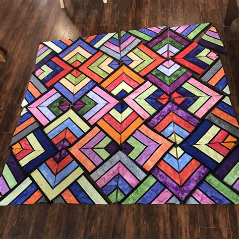 Stained Glass Quilt Thank You For Color Help Progress Pic Rquilting