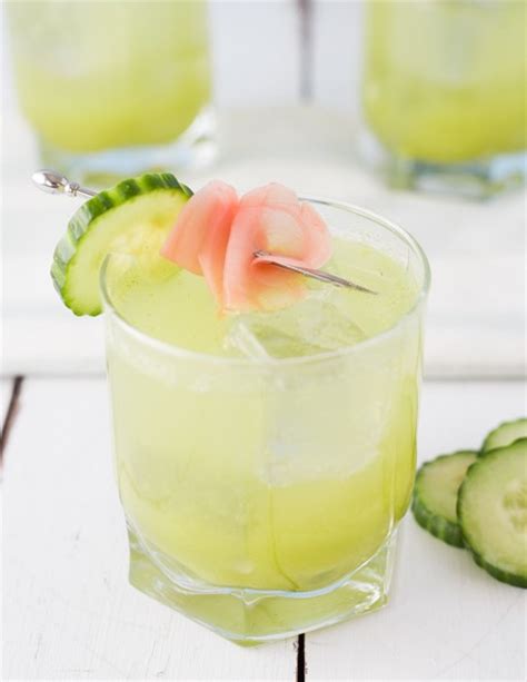 Spicy Cucumber Lemonade With Gin Redpath Sugar