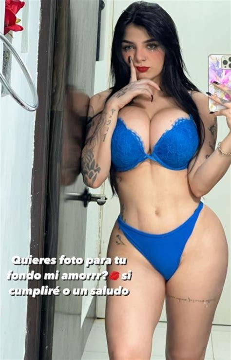 Karely Ruiz Y Una Sensual Lencería Azul Que Pone A Sus Fans A Sudar Marca México