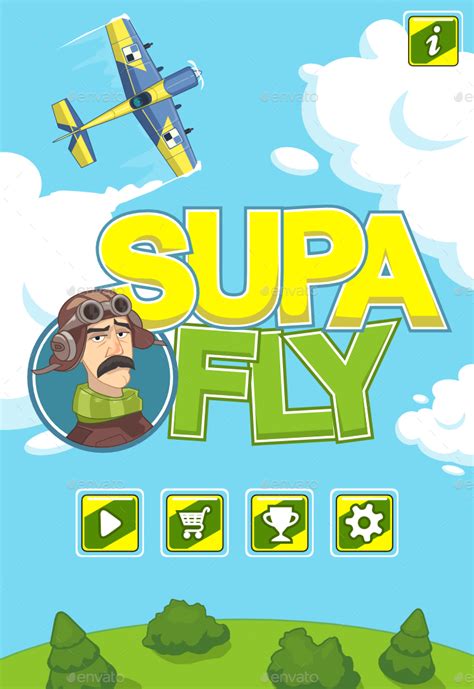 Supafly Game Kit By Szablonsklep Graphicriver