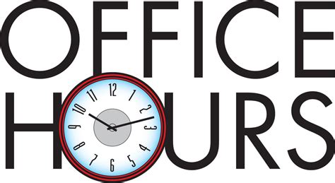 Office Hours Reminder
