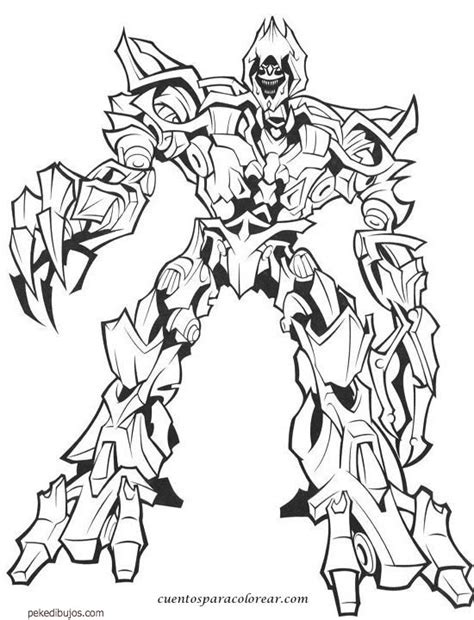 Dibujos de Transformers para colorear