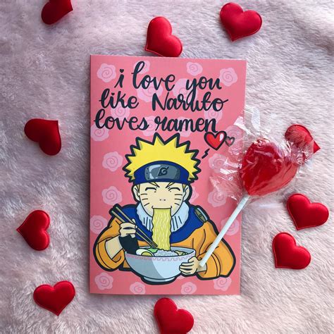 Naruto Valentines Day Card 🍥💖 Macewinndu