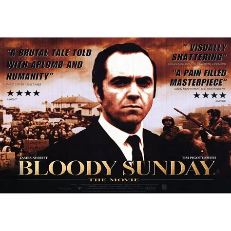 Bloody Sunday Movie Poster Style B 27 X 40 2002