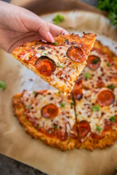 4.8 stars, average of 92 ratings. No Carb Pizza Crust | Recipe in 2020 (With images) | Keto recipes easy
