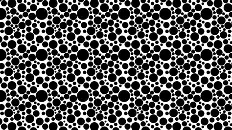 Free Black And White Random Dots Pattern Illustration