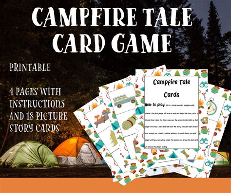Camp cards are discount cards to businesses around atlanta that your scouts can use as a fundraiser for scouting activities. Camping Card Game - Happiest Camper