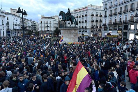 Protestas En Madrid En Apoyo A Los Presos Políticos Rtvees