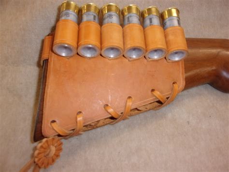 Leather Butt Stock Shell Holder Fits 1878 Style Shotguns 12 Etsy