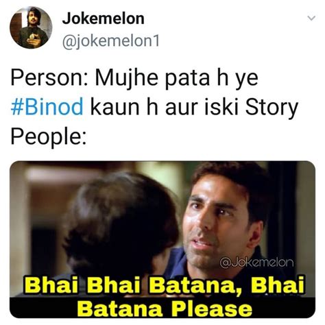Viral Binod Memes — Who Is Binod Indian Memes Weird Quotes Funny