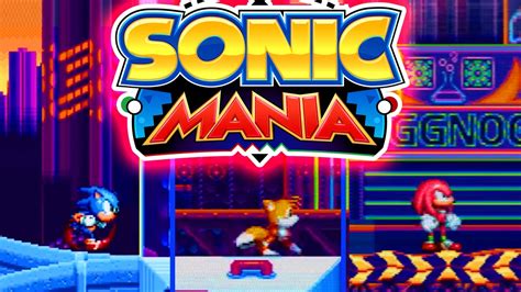 Sonic Mania Demo Studiopolis Zone Gameplay Fan Game Youtube
