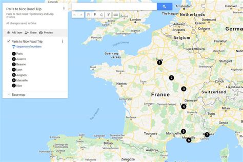 Heres The Ultimate Paris To Nice Road Trip Itinerary And Map France