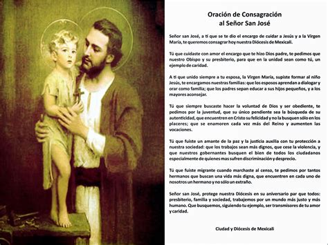 OraciÓn A San JosÉ Oraciones Catolicas Oración Por La Familia San José