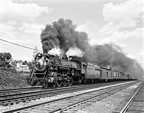 Southern Railway Steam Locomotive 4 6 2 1395 With Train 35 At