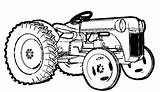 Tractor Coloring Farm Drawing Case Machinery Printable Getdrawings Getcolorings Colornimbus sketch template
